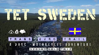 FULL TET SWEDEN / 3200KM / 8 DAYS SOLO TRIP/ HONDA CRF300L