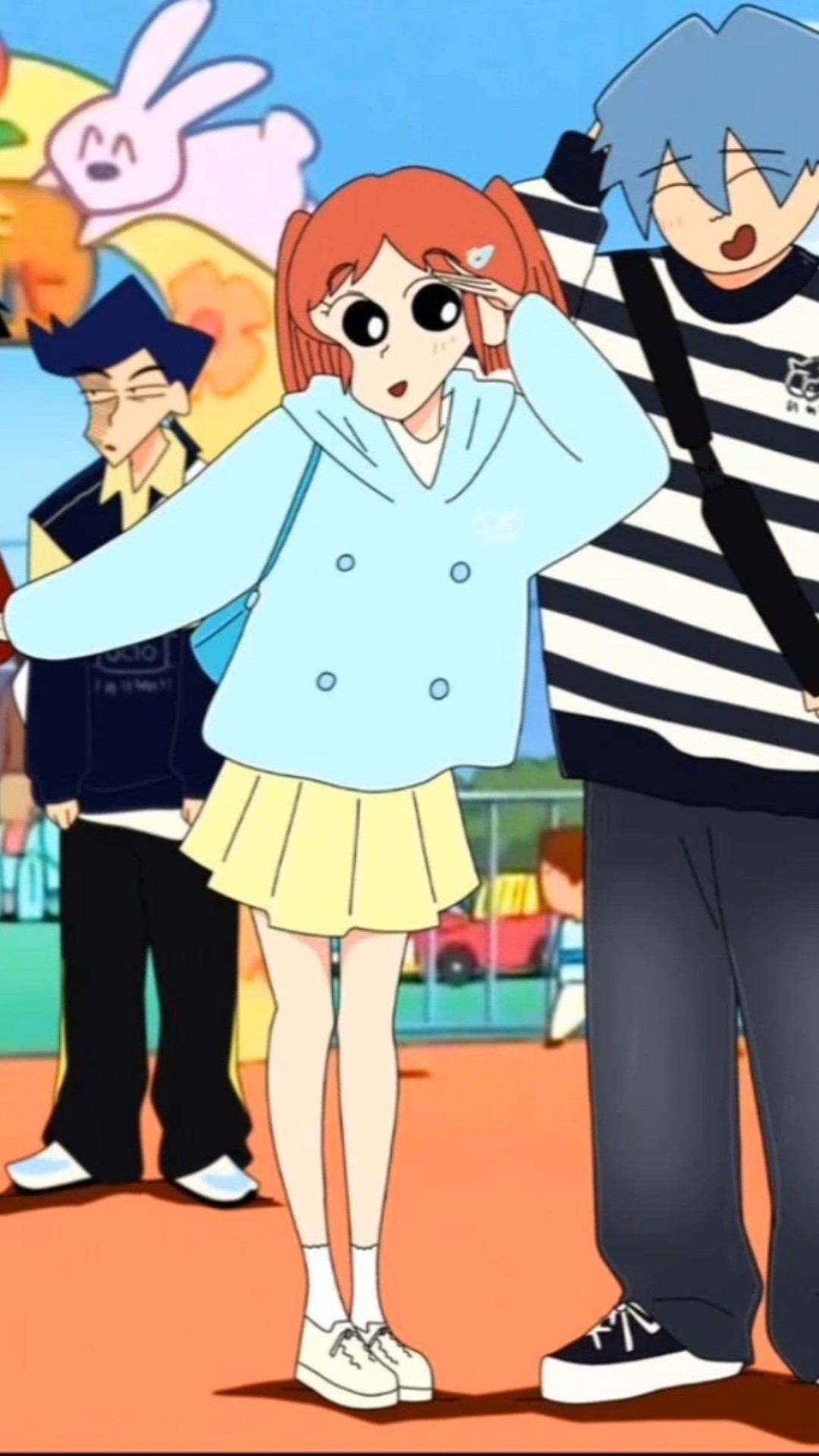 SHINCHAN FRIENDS LOVE 🌹💕😘🥰 #viral #shin-chan #love #kazama