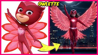 PJ Masks in Real Life 🌙 | Catboy & Owlette’s Favorite Drinks, Foods, and Hidden Secrets! 🍕🥤 screenshot 5