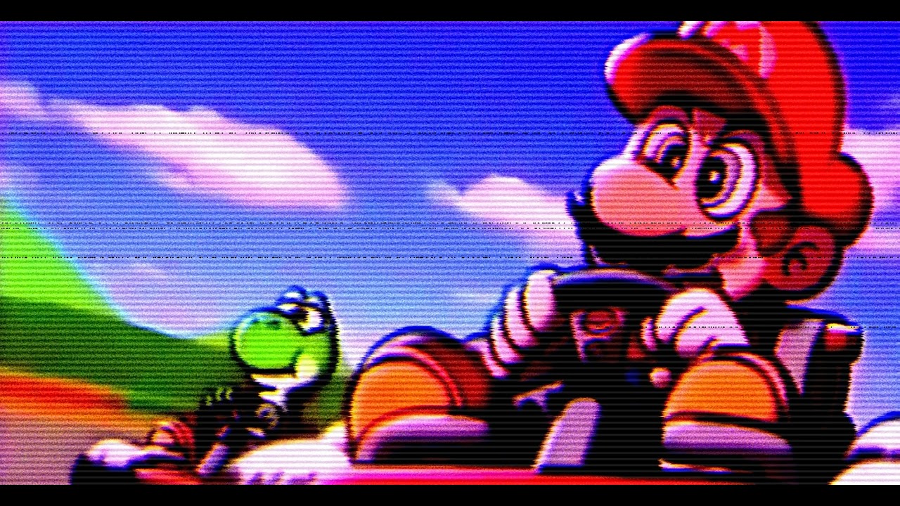 something mariokart idk {SPC700 Super Mario Kart Original}
