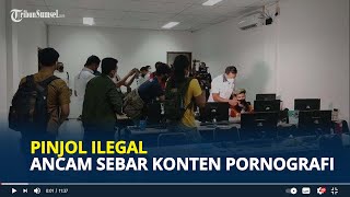 Pinjol Ilegal Ancam Sebar Konten Pornografi, Dapat Akses Foto Di Hp Digerebek Semalam