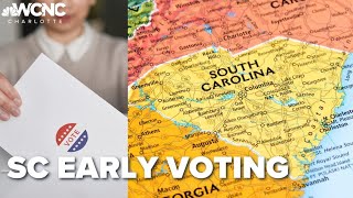York County, SC people flock in to vote early