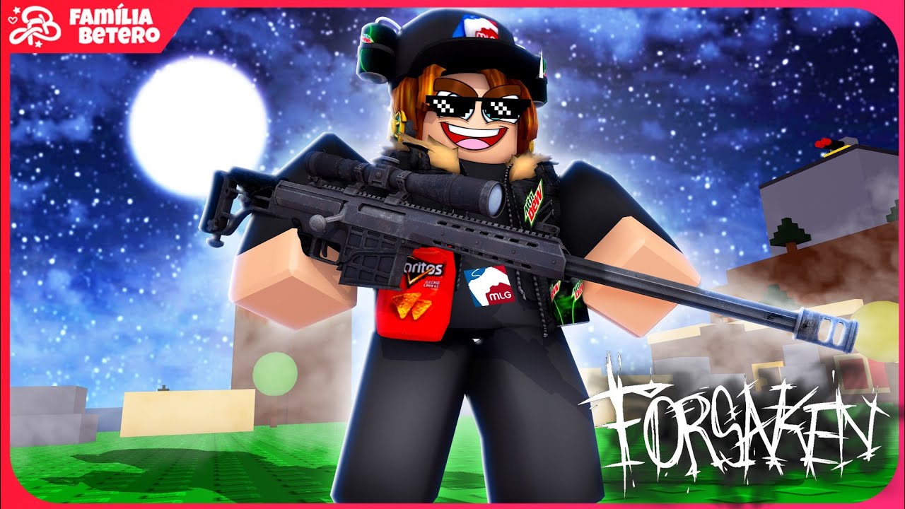 PEGUEI NOVA SKIN SECRETA COM SNIPER NO FORSAKEN!