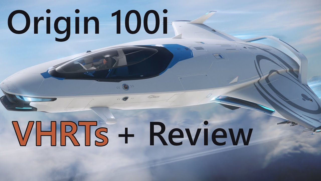 Star Citizen  - Origin 100i VHRTs and starter review - YouTube