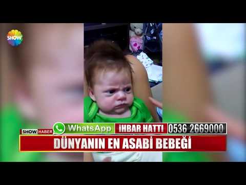 Dünyanın en asabi bebeği