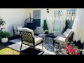 DIY|Small Patio Transformation|Decorate with Me
