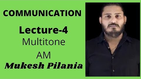 Multitone Amplitude Modulation