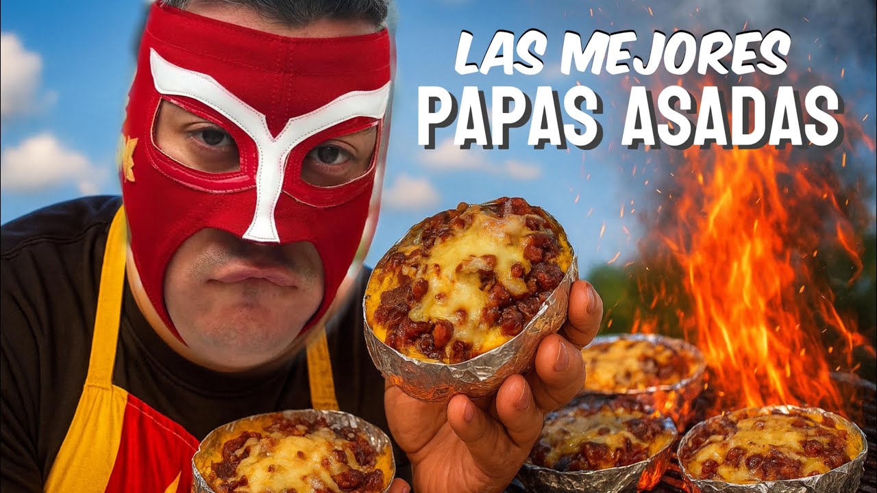 ¡Las Papas Asadas al Carbón Más Deliciosas Hechas en Casa, con Sabor de Restaurante! ​