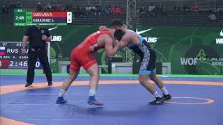 Qual. FS - 97 kg: A. SADULAEV (RUS) v. S. KARADENIZ (TUR)