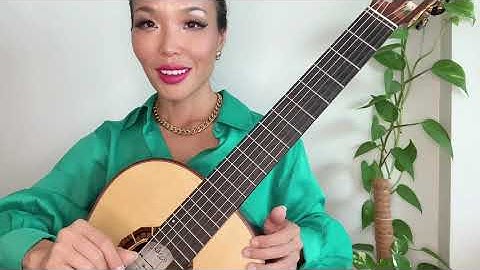 Slurs, Hammer on and pull off | Classical Guitar Tutorial by Thu Le