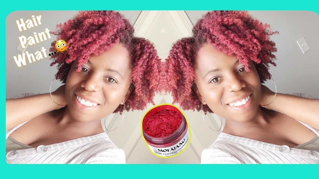 Hair Paint Wax review YouTube