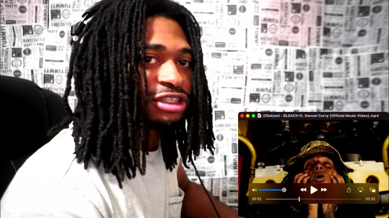 ZillaKami BLEACH ft. Denzel Curry (Official Music Video) REACTION YouTube