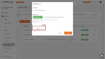 Video Center for Simulive and Video on Demand