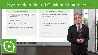 Hypercalcemia and Calcium Homeostasis – Endocrinology | Lecturio