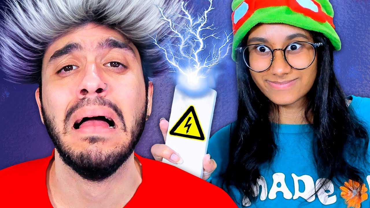 Se eu rir = MINHA NAMORADA ME DÁ CHOQUE