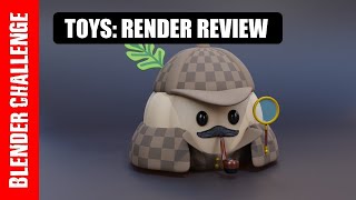 BLENDER CHALLENGE: TOYS RENDER REVIEW