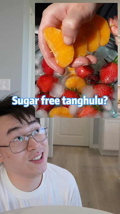 Sugar free tanghulu?!