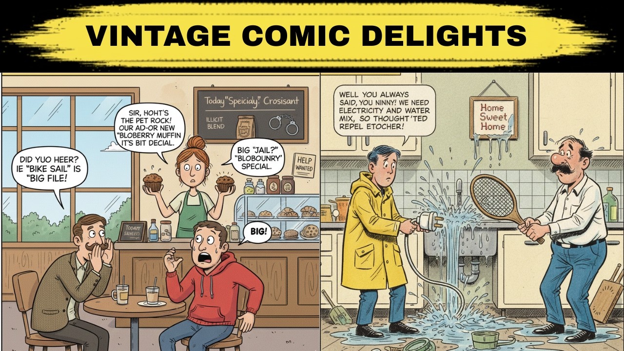 Vintage Comic Delights You'll Never Forget 🤣 | Vintage Comic