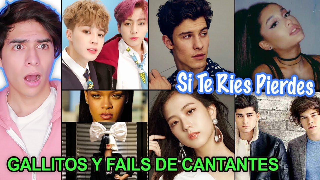 Gallitos y Fails de Cantantes Famosos - Si te ries pierdes | Vocal Coach Vargott