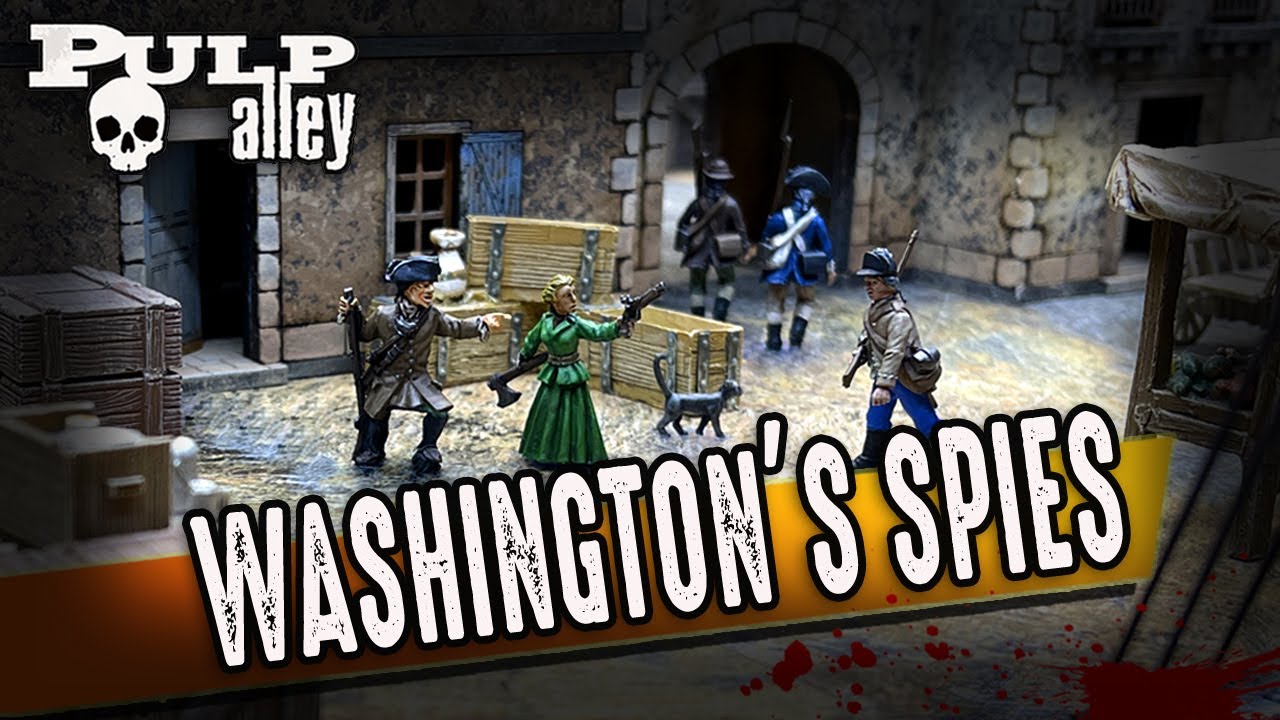 Pulp Alley - LIVE Game: Washington's Spies