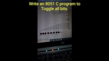 Write an 8051 C program to toggle all the bits of P1 continuously. Embedded system. Microcontroller.
