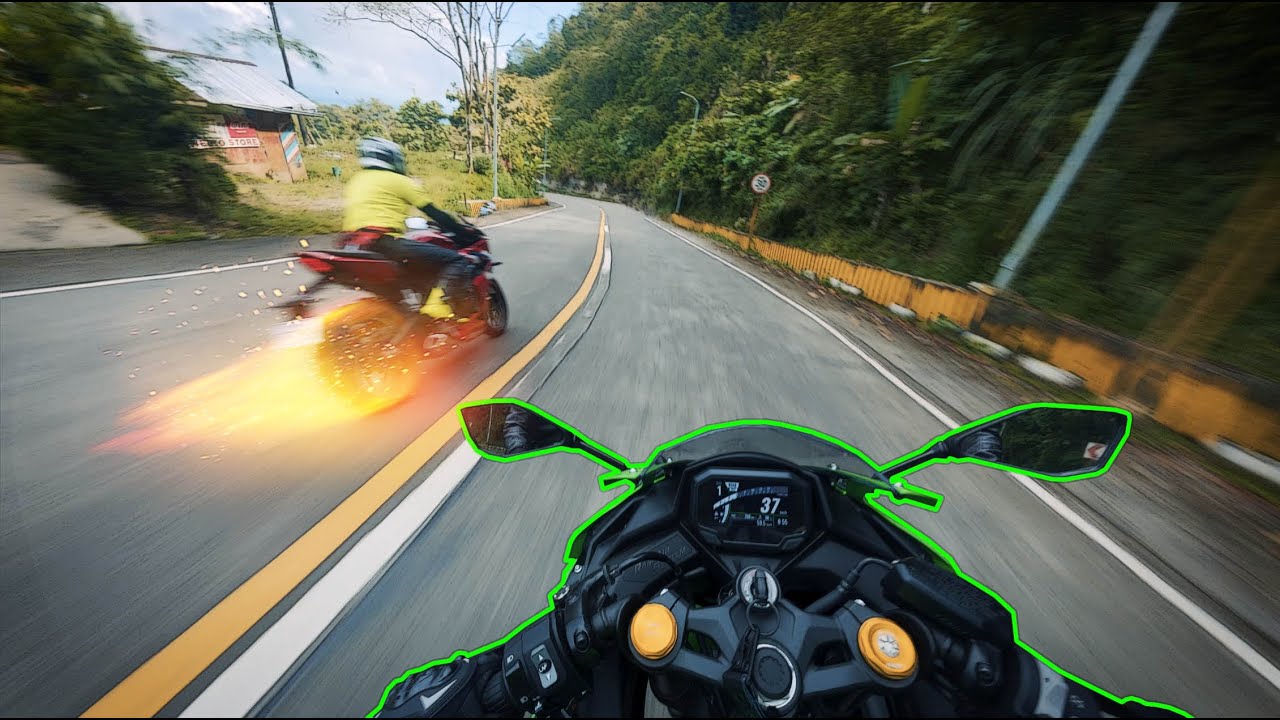 Kawasaki ZX4RR | TCH before the typhoon | Cebu