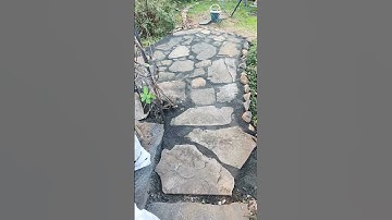DIY FLAGSTONE PATH 😀