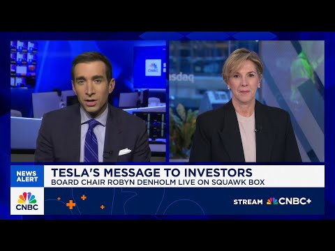 Tesla Board Chair Denholm: Musk pay package less about compensation and more about voting influence Episode cover
