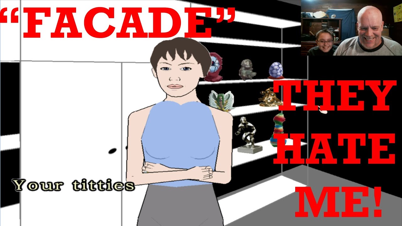 "Facade" Game 3 Funny Indie Games Gameplay Video I Try