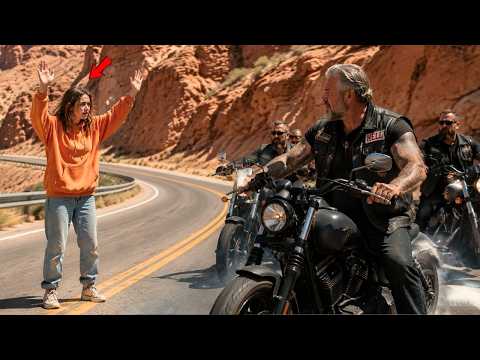 "Stop! It's a Trap!" Homeless Girl Saved 22 Hells Angels From a Shocking Setup