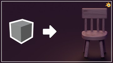 Chair in Blender 3.4 - 3D Modeling Process - 3D Art Owl