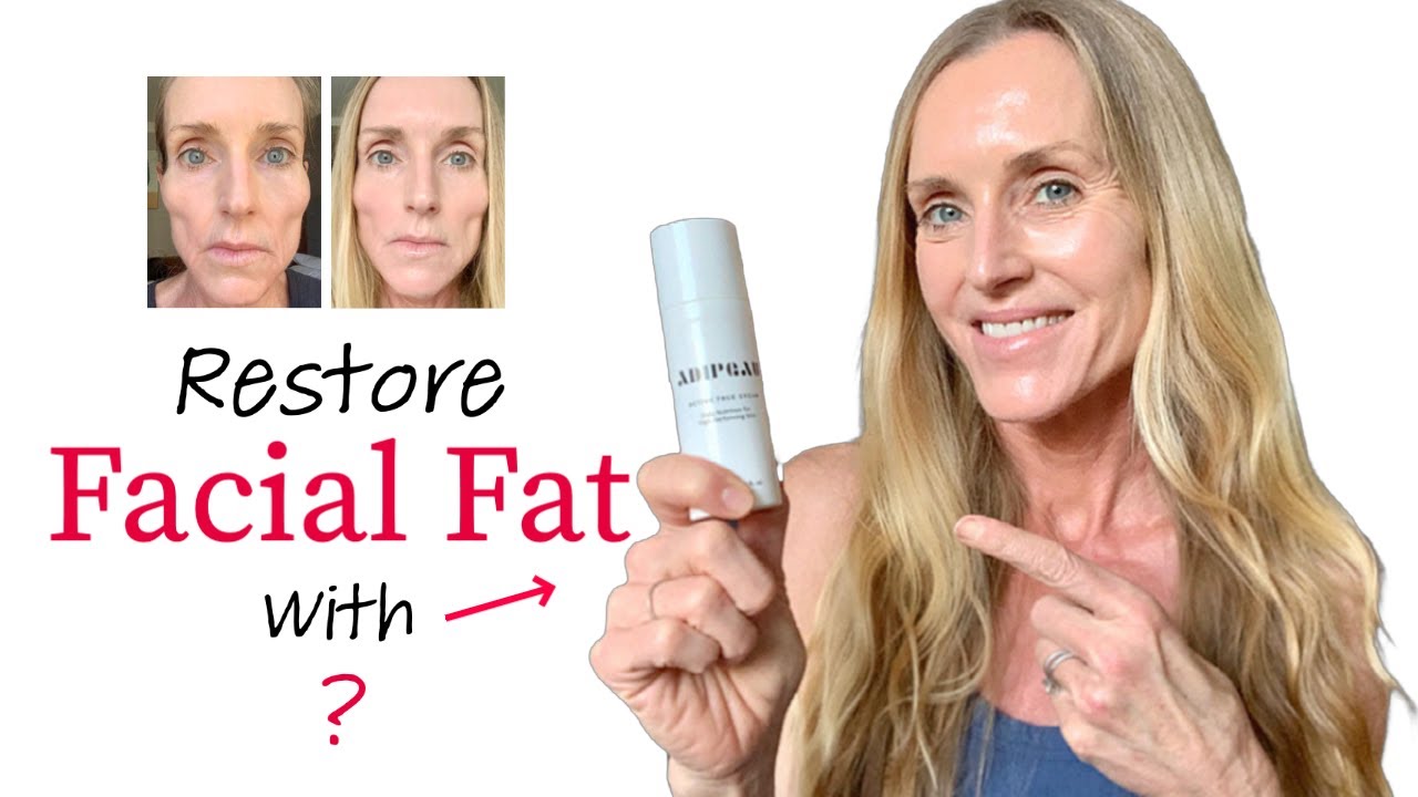Can you RESTORE Facial Fat Volume Loss NATURALLY ? 3 Months Adipeau Review w. Before & After