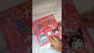 My Melody Magnetic Paper Doll #sanrio #mymelody #shortsviral #sanriocharacters #kuromiandmymelody