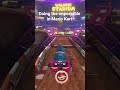 I did the impossible in Mario Kart #mariokart8deluxe #mariokart8deluxegameplay #skill #tricks