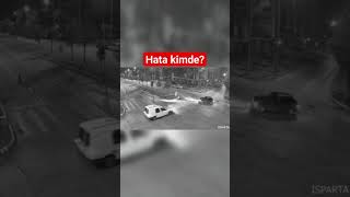 Hata kimde?#trafik #trafikkazası #sürücü #sürücüeğitimi #sürücükursu #trafikhayattır