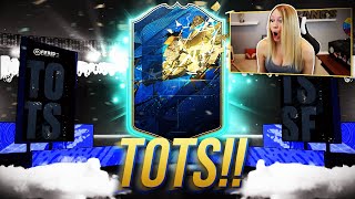 OMFG!! I PACKED MY FIRST TOTSSF!! FIFA 20 Pack Opening