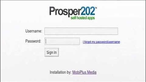 Prosper202 Installed On Shared Server