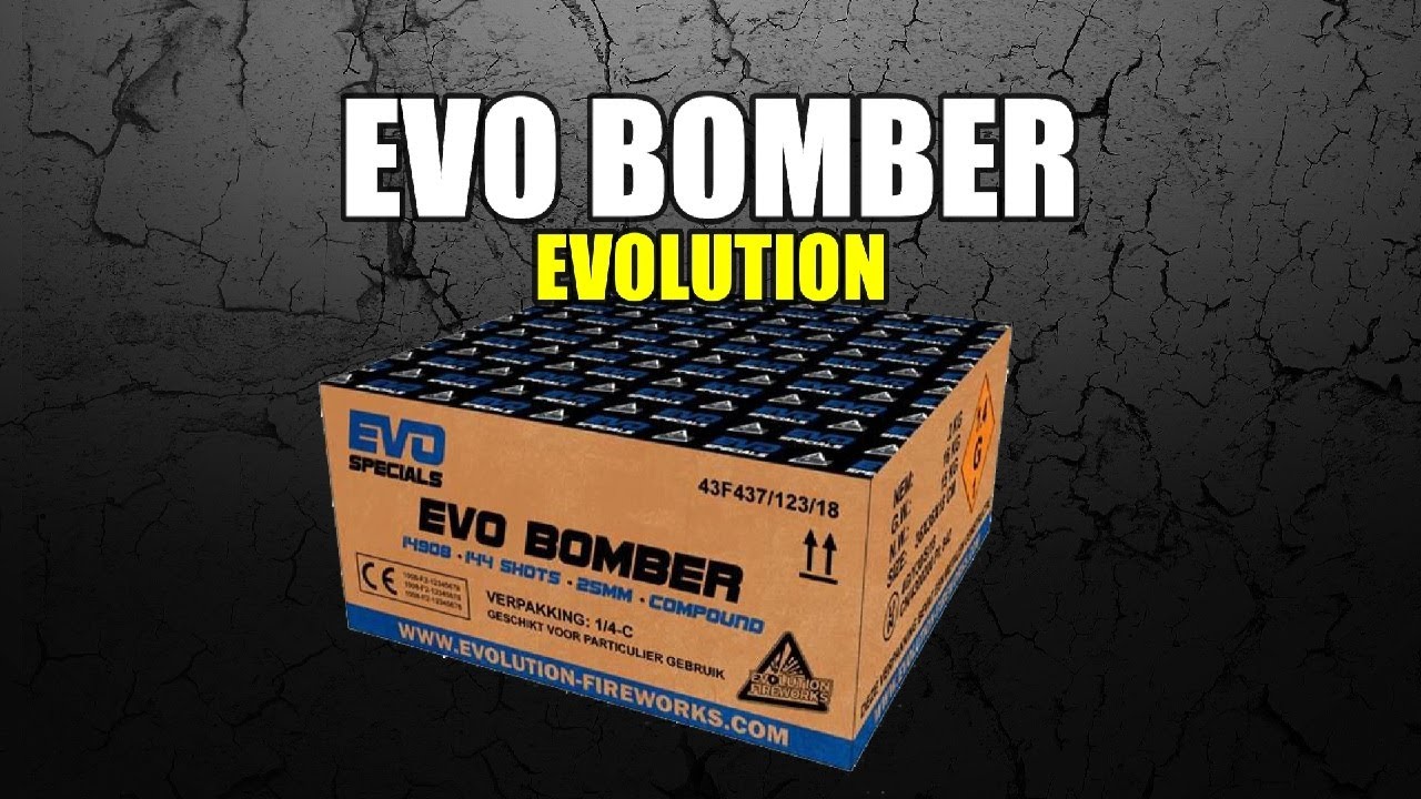 Evolution Evo Bomber 144 shots compound (4K) YouTube