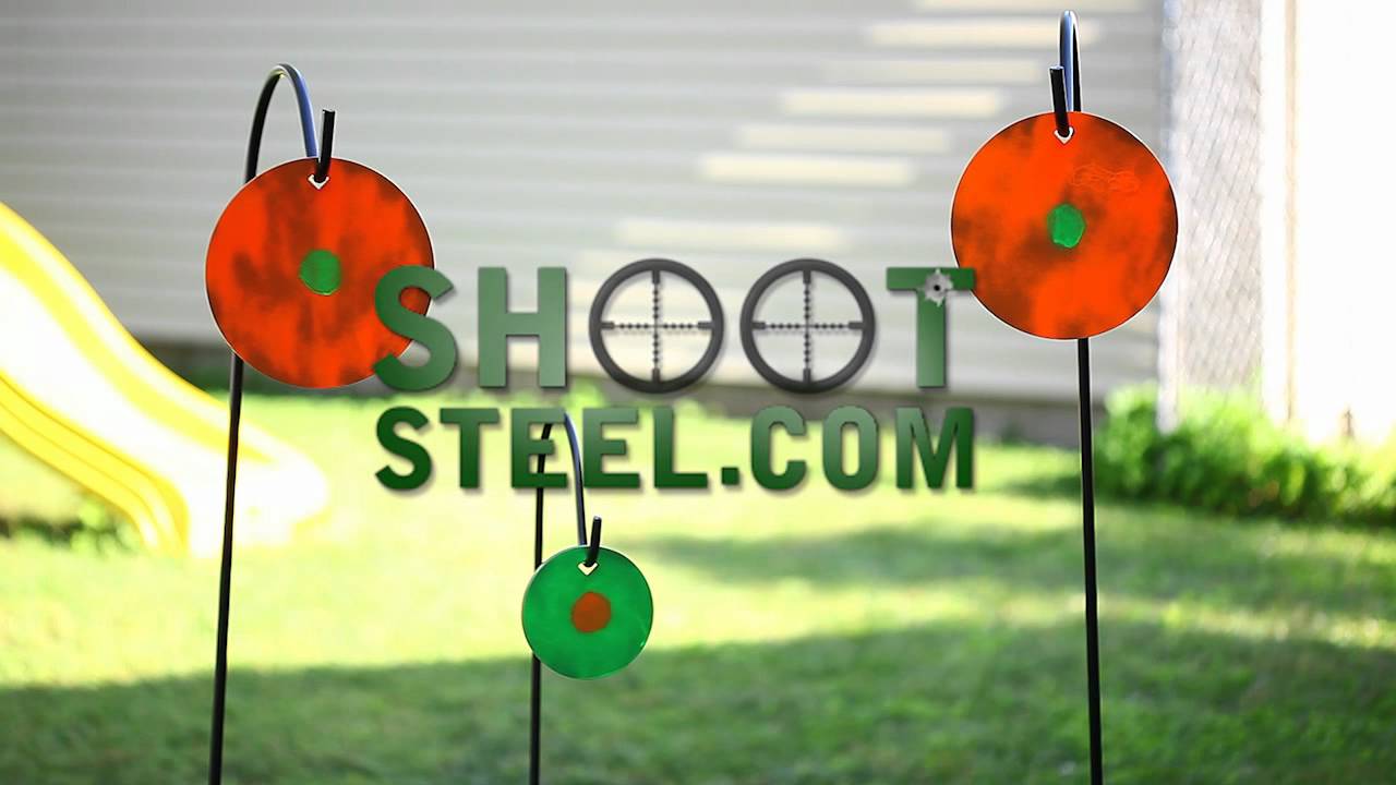 Shepherd's Hook Steel Target Hanger