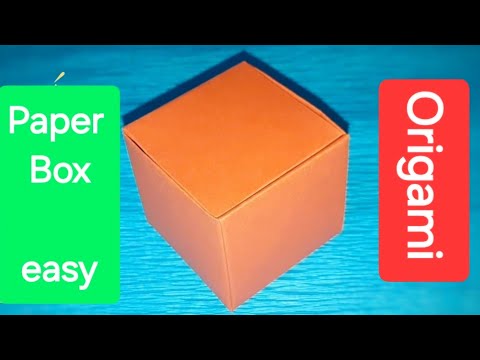 CÁCH XẾP HỘP QUÀ BẰNG GIẤY CỰC DỄ | DIY HOW TO MAKE PAPER BOX OIRIGAMI | Foci