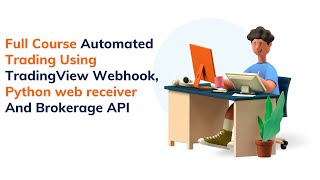 Full course automated trading with tradingview webhook & python web receiver & Etrade API as example