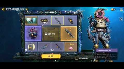 DEEP SUMMONING DRAW OPENING Call of Duty Mobile Season 2 2022