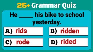 Mixed English Grammar Quiz: Can You Score This Test? #part 11