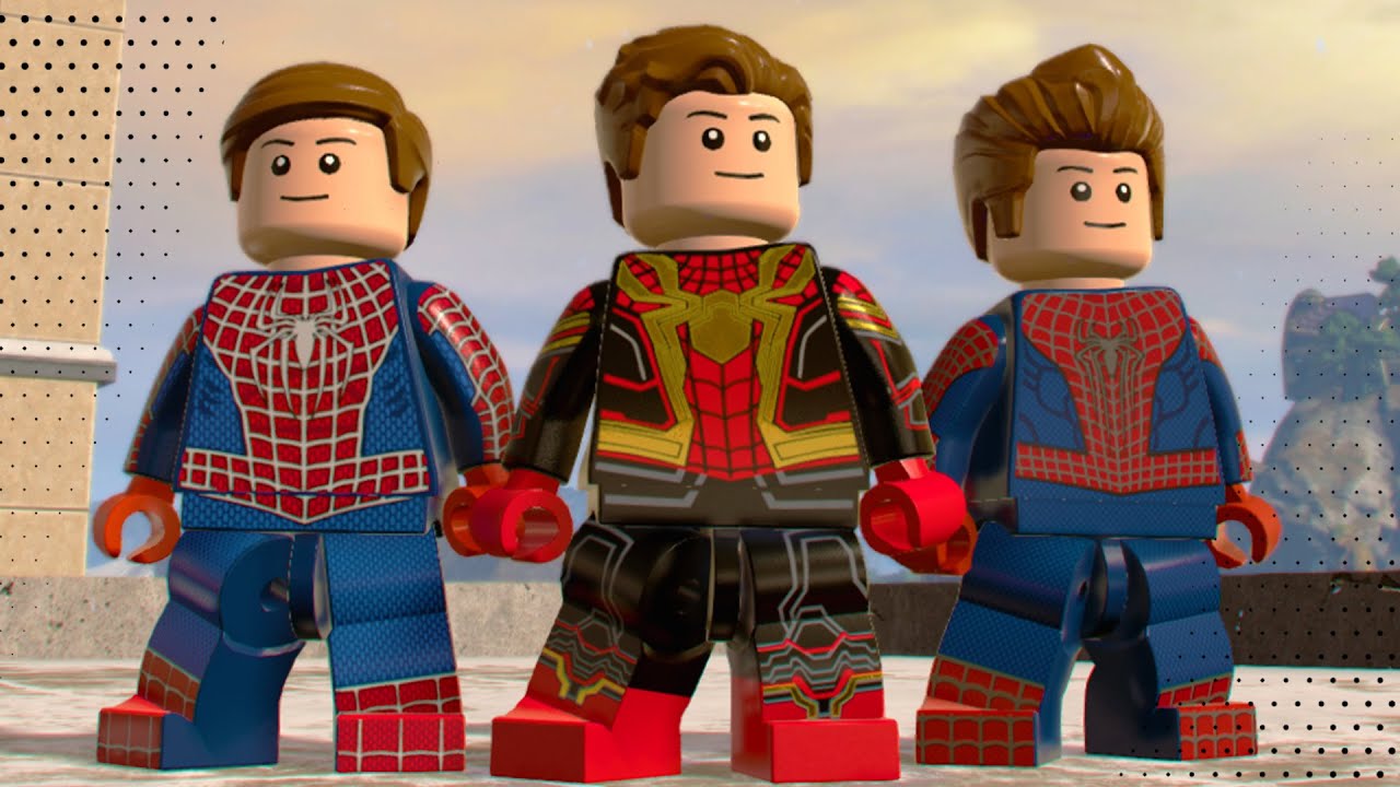 All Three Spider-Man Unmasked - Lego Marvel Super Heroes 2