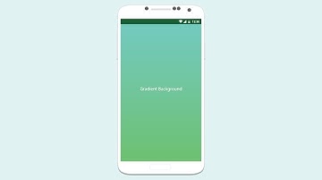 Create Gradient Background in Android Studio - Tutorial