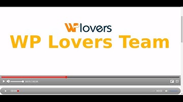 Custom HTML5 Video &  audio player plugin for WordPress