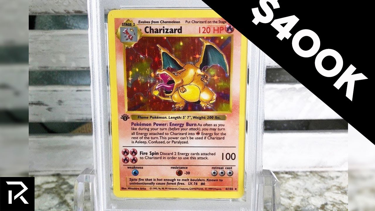 The Most Expensive Pokemon Card Sold For $400k!