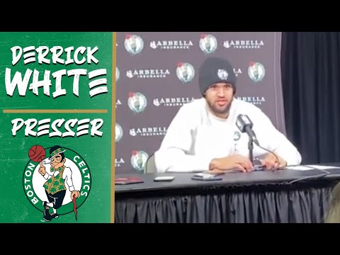 Derrick White Explains How Celtics Offense Broke Down | Celtics vs Heat