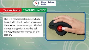 Ch 5 |  Gems Educational  | Computer |  Class 2  | Mouse |  An Input Device  | For children