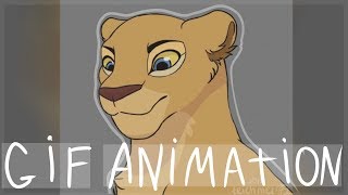 Nala [Lion King GIF Animation Process]